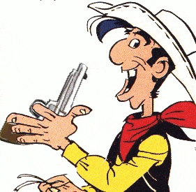 Gif animé Lucky Luke
